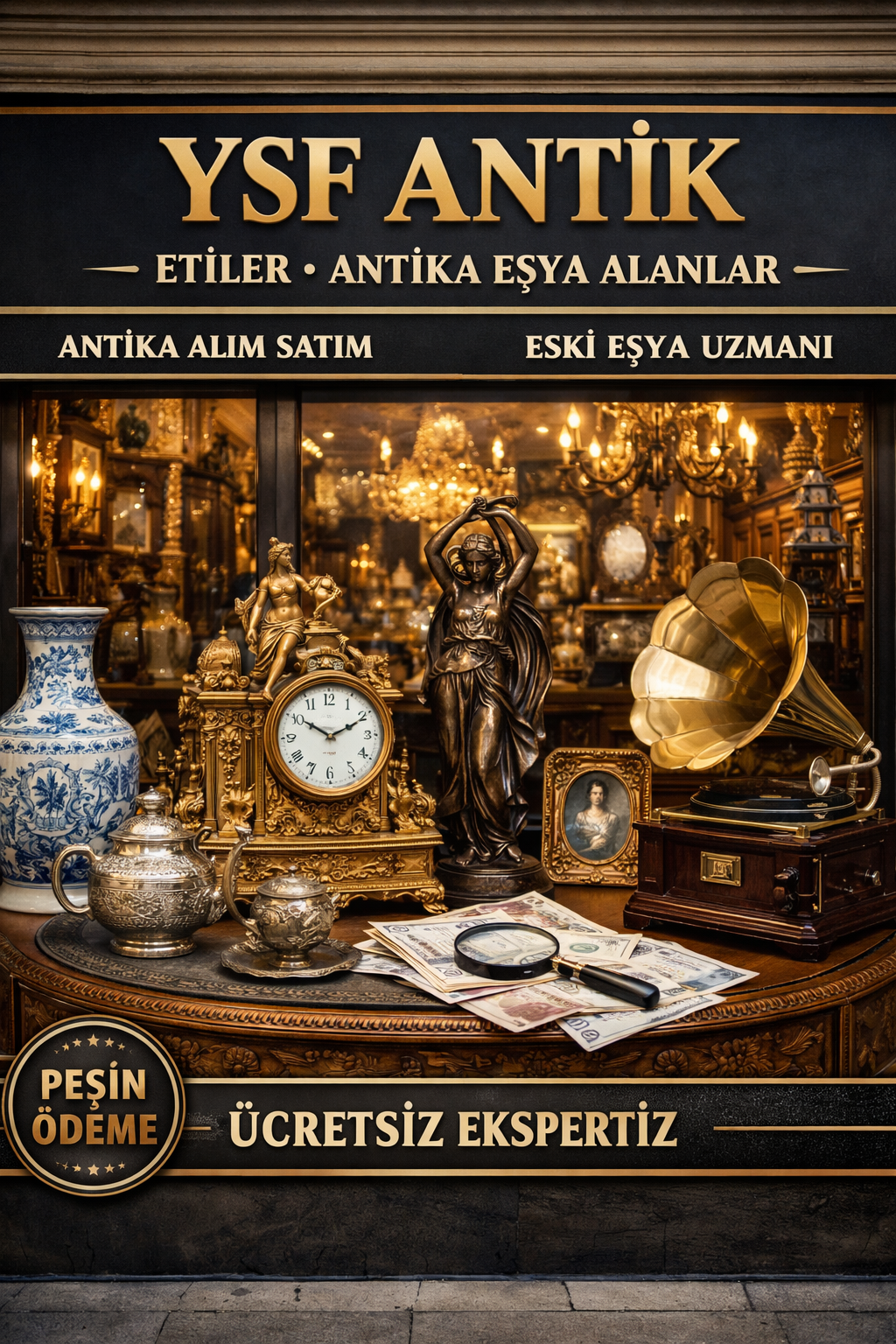 Antika eşya alanlar